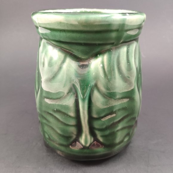 VTG Majolica Elephant Planter Vase 4.5" - Picture 10 of 11